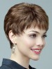 Graceful Lace Front Fashionable Short Synthetic Wig 