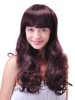 Fashion Comfortable Long Synthetic Wavy Capless Wig
