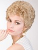 Synthetic Curly Medium Lace Front Wig